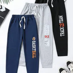Googo Gaaga Boys Pack Of 3 Mid-Rise Joggers-image-28