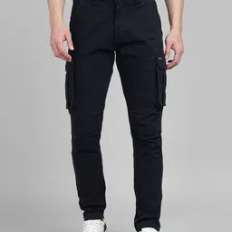 Royal Enfield Men Cotton Cargo Styles Trousers-image-19