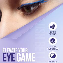 NEUD Lush Bella Eyeliner Enriched With Vitamin E & Shea Butter - 3ml - Blue image 4