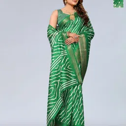 Moda Rapido Bandhani Zari Saree-picture-24