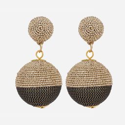 MINJI AND CO. Gold-Plated Circular Shaped Drop Earrings-image-97