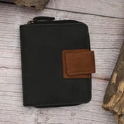 HIROSHI Men Leather Two Fold Wallet-image-98