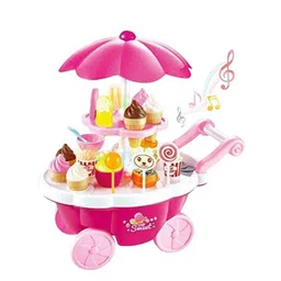 YK X Kids Mandi Kids 39 Pcs Luxury Sweet Shopping Toy Figures-image-68