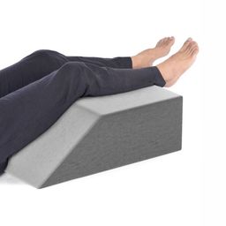 HOSPIKART Grey Faux Velvet Breathable Therapedic Pillow-33