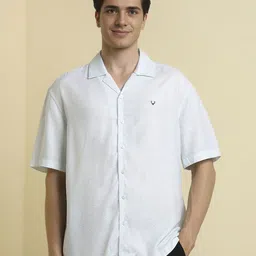 Allen Solly Men Relaxed Fit Cuban Collar Abstract Printed Casual Shirt-image-31