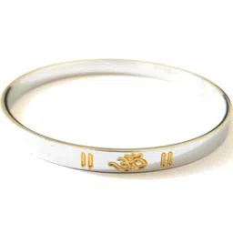 Vaiseema Men Stainless Steel Silver-Plated Bangle-Style Bracelet-picture-9