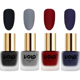 VOLO Set Of 4 Velvet Matte Nail Polish - 8 ml Each - 5 - 20 - 22 - 31-image-58