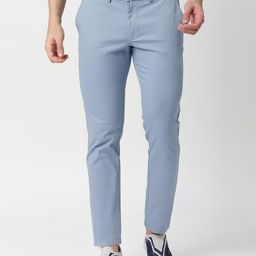Basics Men Tapered Fit Trousers-picture-15