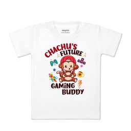 Arvesa Kids Printed Applique T-shirt-image-82
