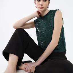 SHOWOFF Crochet Top-picture-35