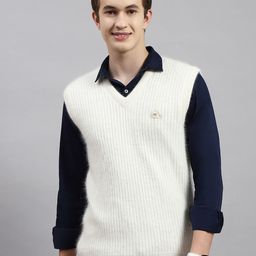 Monte Carlo Men Woollen Sweater Vest-image-64