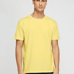 Wear Your Opinion Men Solid Cotton T-shirt-image-89