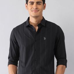 U.S. Polo Assn. Denim Co. Men Classic Opaque Striped Casual Shirt-image-18