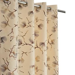 Myntra Elegant Homes Cream Polyester Window Curtain-picture-30