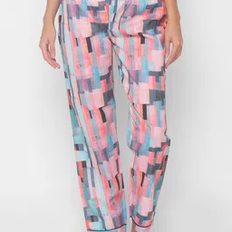 ETC Geometric Printed Straight-Leg Mid-Rise Lounge Pants-image-22