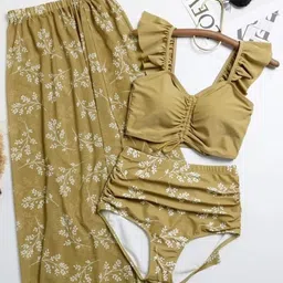 Alamode By Akanksha Mykonos 3 Piece Swimsuit-image-69
