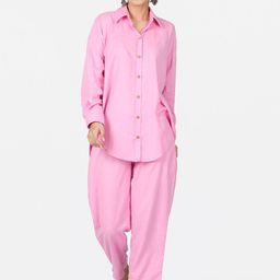 Llajja Shirt collor Neck Shirt With Trousers Co-Ords-image-97