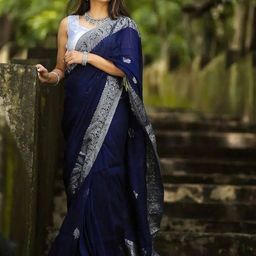 KALINI Woven Design Zari Pure Silk Banarasi Saree-image-40