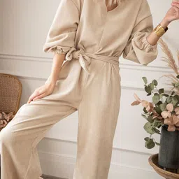 StyleCast Women V-Neck Basic Jumpsuit-picture-19