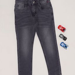 Pantaloons Junior Boys Low Distress Light Fade Jeans-22