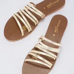 Forever Glam by Pantaloons Open Toe Flats-image-14