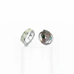 Dynamic Retail Global Men Silver Ring-picture-42
