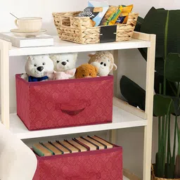 Kuber Industries Maroon Set of 2 Regular Drawer Organiser Organisers image 2