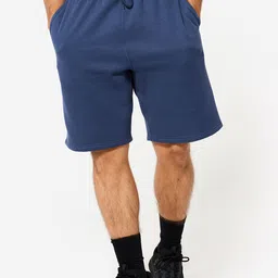 Domyos By Decathlon Men Fleece Solid Low-Rise Sports Shorts-image-63