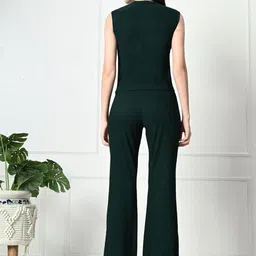 Brainbees Round Neck Sleeveless Top With Trouser image 5