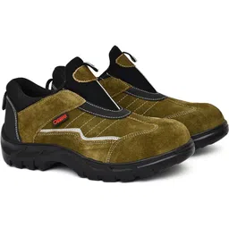 Ozarro Olive Suede Casual Shoes-picture-33