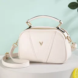 Diva Dale Shopper Sling Bag With Applique-48