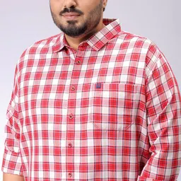 HARDSODA Men Checked Casual Shirt-image-1