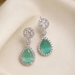 ZENEME Geometric Drop Earrings-25