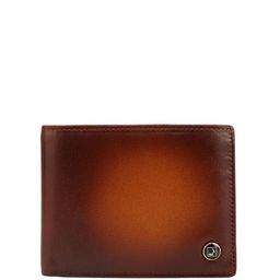 Da Milano Men Colourblocked Leather Two Fold Wallet-13