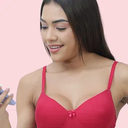 DressBerry Women solid Full Coverage Lightly Padded Non-Wired Regular T-shirt Bra-55