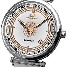 DOUBLERUN Unisex Dial & Bracelet Style Straps Analogue Multi Function Watch H05N26027 image 3