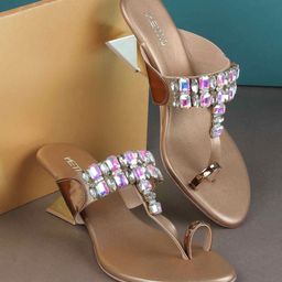 Metro Embellished Block Sandals-10