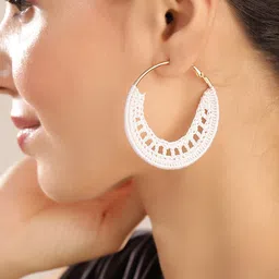 Priyaasi Contemporary Hoop Earrings-picture-15