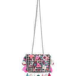 Anouk Embellished Swagger Shoulder Bag with Fringed-11