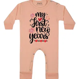 Arvesa My First New Year Printed Bodysuit-19