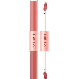 PINKFLASH Non-Sticky Water Resistant Duo Lip Gloss 2.6 g - Shade M03-33