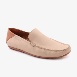 TONI ROSSI Men Colourblocked Leather Loafers-image-69