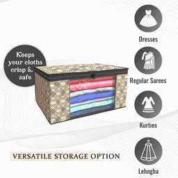 Kuber Industries Coffee Brown Set of 6 Regular Drawer Organiser Organisers image 5