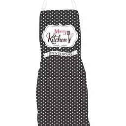 THEYAYACAFE Grey & White Printed Waterproof Mother's Day Apron-19