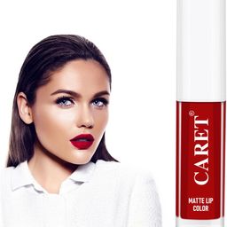 CARET ORGANIC Set Of 3 Super-Pigmented Liquid Matte Lipsticks - 2 ml Each - 1 - 3 - 8 image 4