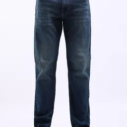 Flying Machine Men Straight Fit Low Distress Light Fade Stretchable Jeans-picture-29
