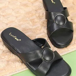 Luvfeet Women Solid Platform Open Toe Regular Sandals-picture-17