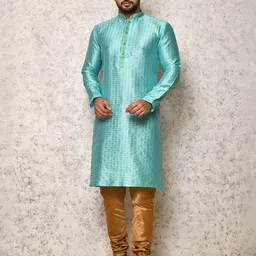 RANAK Men Thread Work Kurta-38
