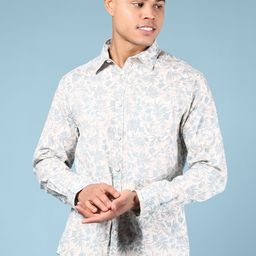 V-Mart Men Floral Opaque Printed Casual Shirt-image-11