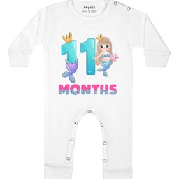 Arvesa Infants Printed Round Neck Bodysuits-image-73